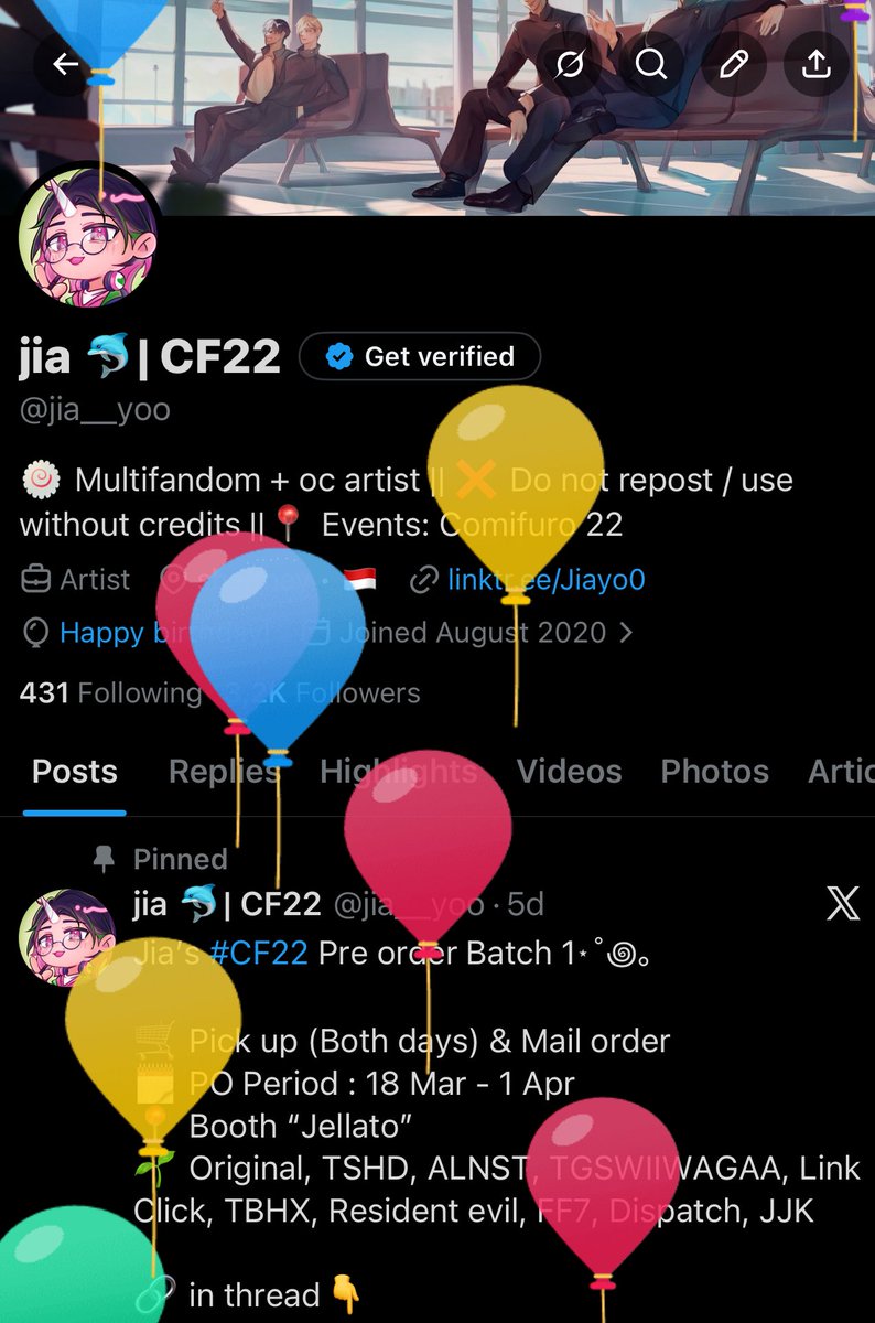 jia 🐬| CF22 tweet media