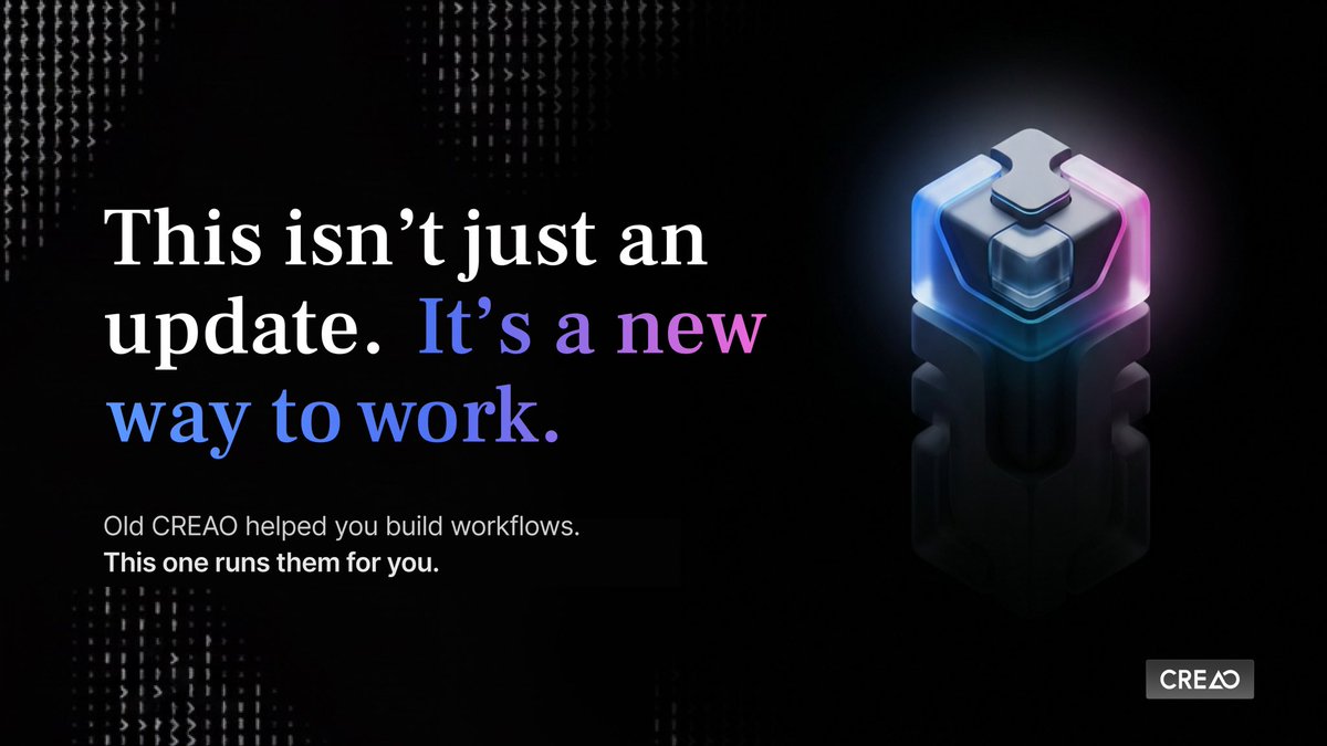 Creao AI tweet media