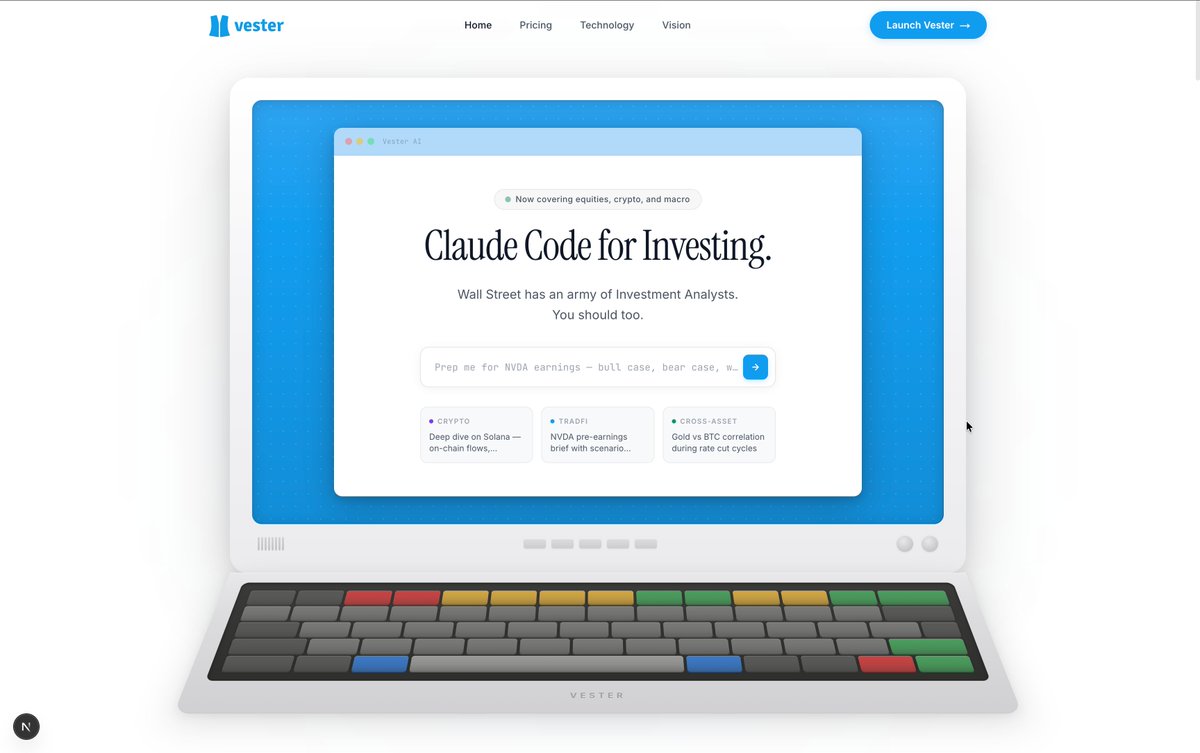 New site coming soon (really soon), built for investors who want an edge.

Think faster. Act clearer.

#investing #crypto #markets #fintech #AI #trading