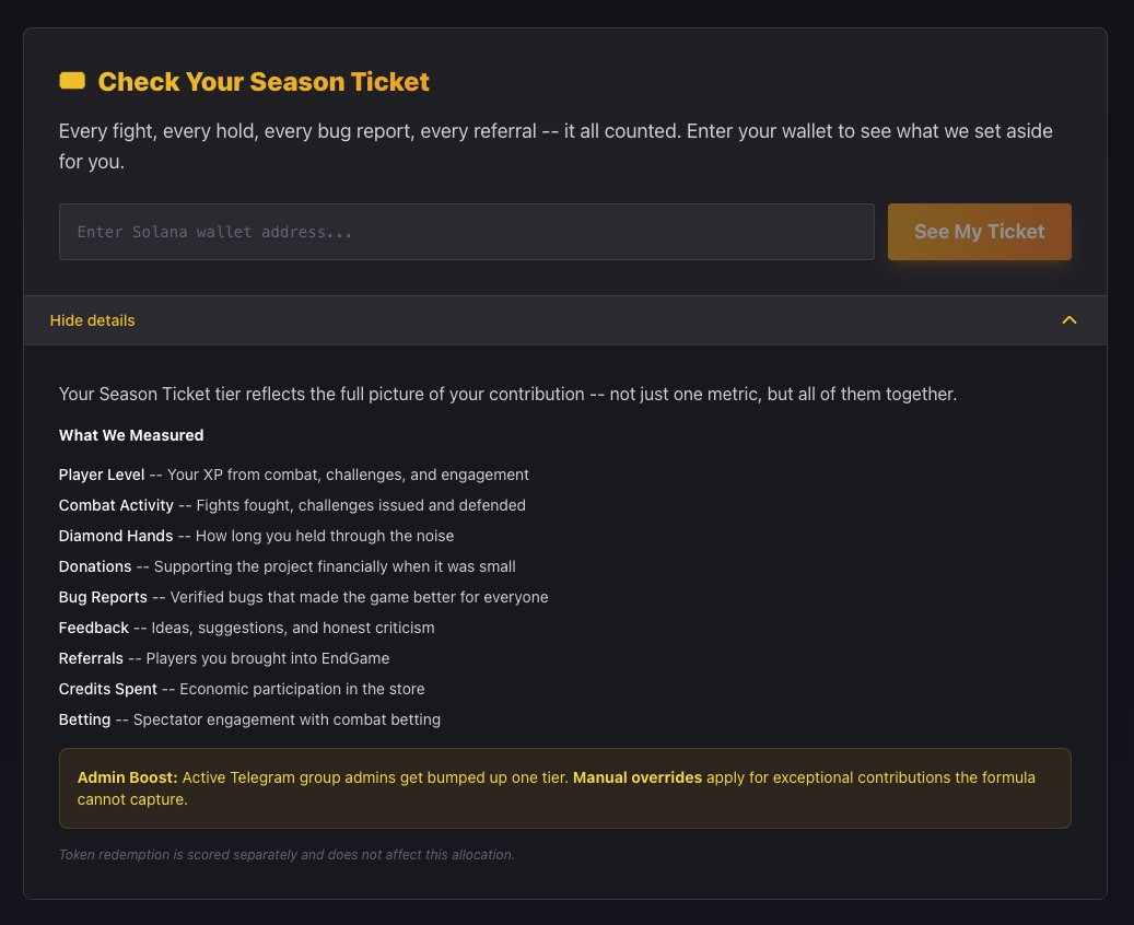 EndGame dot Cash tweet media