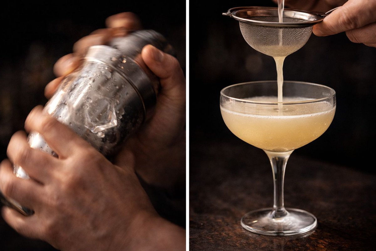 mjweditions's tweet image. 🙌 Technique note: “Hard shake” isn’t macho. It’s texture control.

✅ 10–12s with big ice → a colder, tighter foam. Fine-strain = silk.

👉 Get the logic in the book: a.co/d/ceGMEX0

#CocktailTechnique #Texture #HomeBartender #DrinkResponsibly #theartofsipandsavour