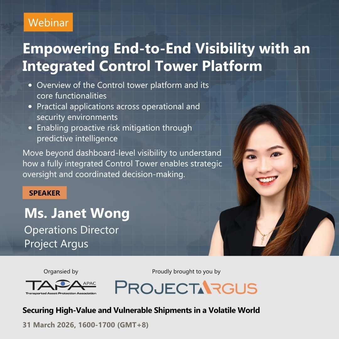 TAPA Transport Asset Protection Association tweet media