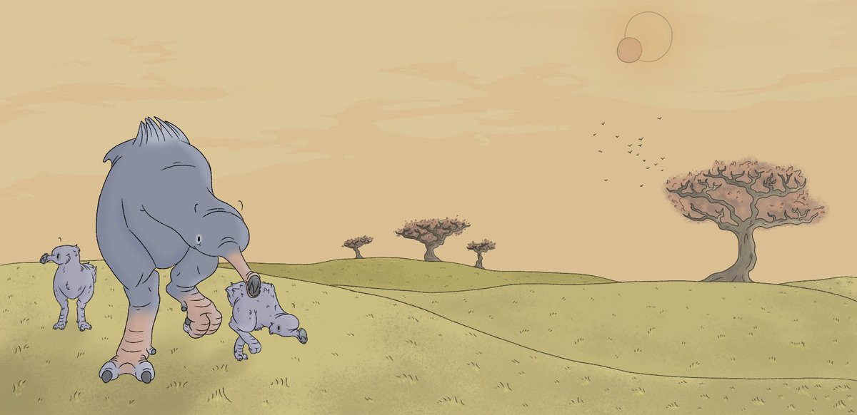 ArloScout's tweet image. The offspring ~

#Scenery #ConceptArt #FortifiedHill