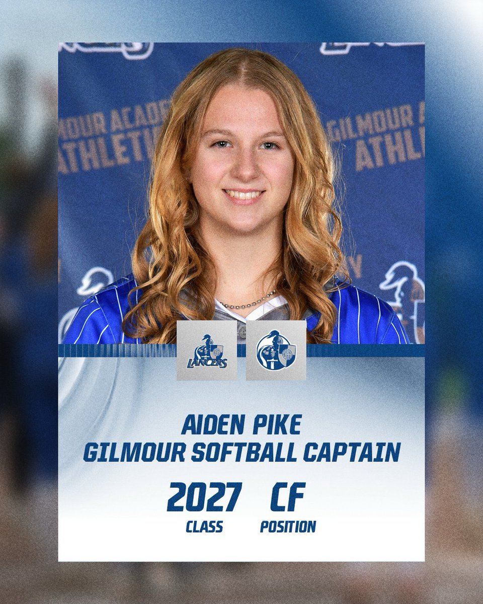 GilmourSoftball's tweet image. Congratulations and welcome to our newest team captain center fielder Aiden Pike ‘27 who was a vacuum in the field leading the team with 52 PO and 0 errors in 2025 - can she top that in 2026? #GoGA #MakeThingsHappen