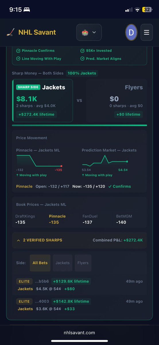 NHL Savant | Dale | Model +Ev Picks tweet media