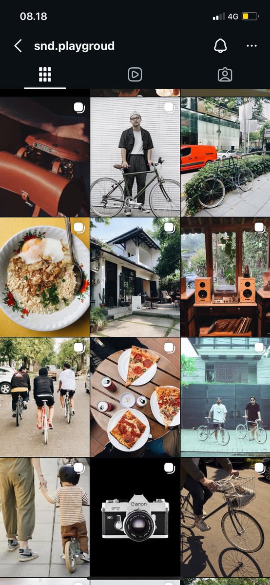 disuruhamartha's tweet photo. Seruu. Dulu di akhir masa kuliah join tokyobike dan handle Instagram untuk unit business retailnya. Secara produk sebenrnya SND jualan Hobbies Fashion Music Photography dan Art. Tapi post instastory dan feed review kuliner atau tempat nongkrong juga, dan mayan bagus trafficnya https://t.co/gGTKoZu7Kr