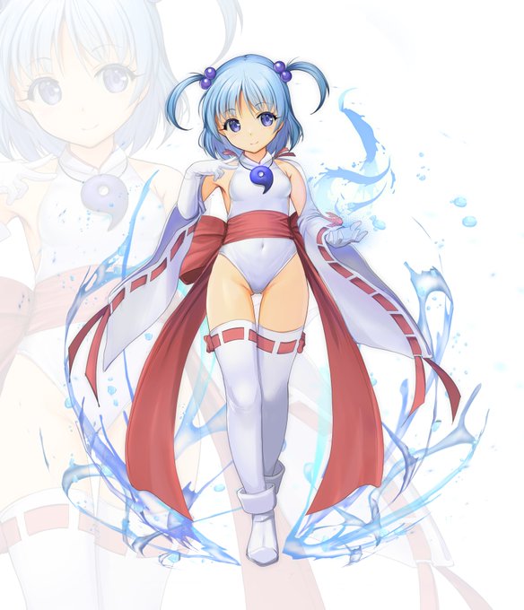 水依唯ちゃん&水鏡ちゃん様
(よその子とそのコンパチキャラ) 