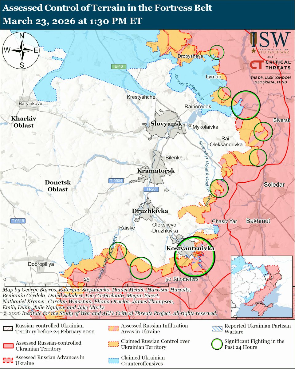 Institute for the Study of War tweet media