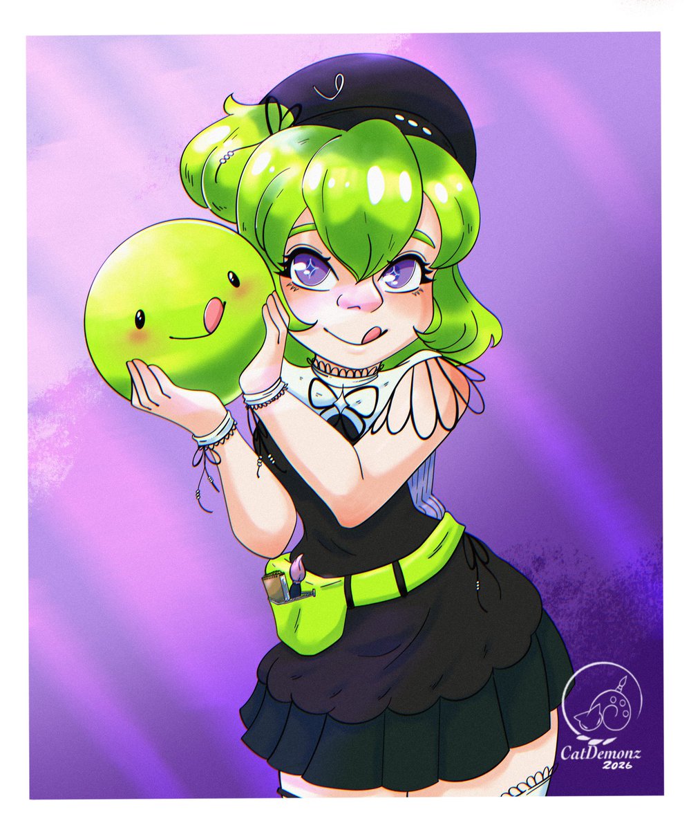 Welp DTIYS Genie again! Whats funny is I drew one before and the about the same time they released this little challenge lol. So! Pose B. ✨

#geniedtiys2026 #geniedtiys #procreate #digitalart #vgen