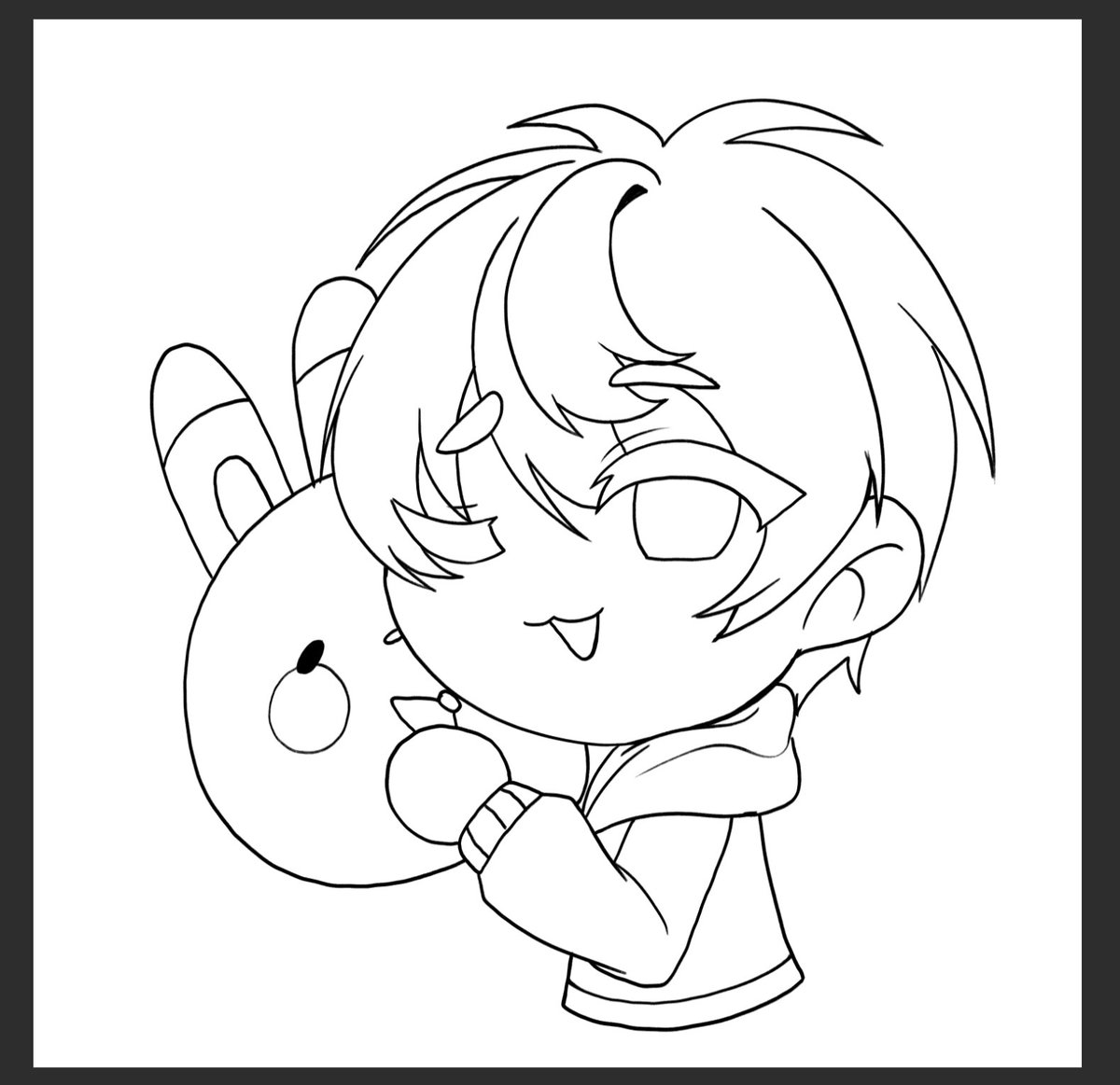 Estoy poniendome al tanto de todas mis comisiones pero también ando dibujando para mi... mi mano ya duele! QwQ