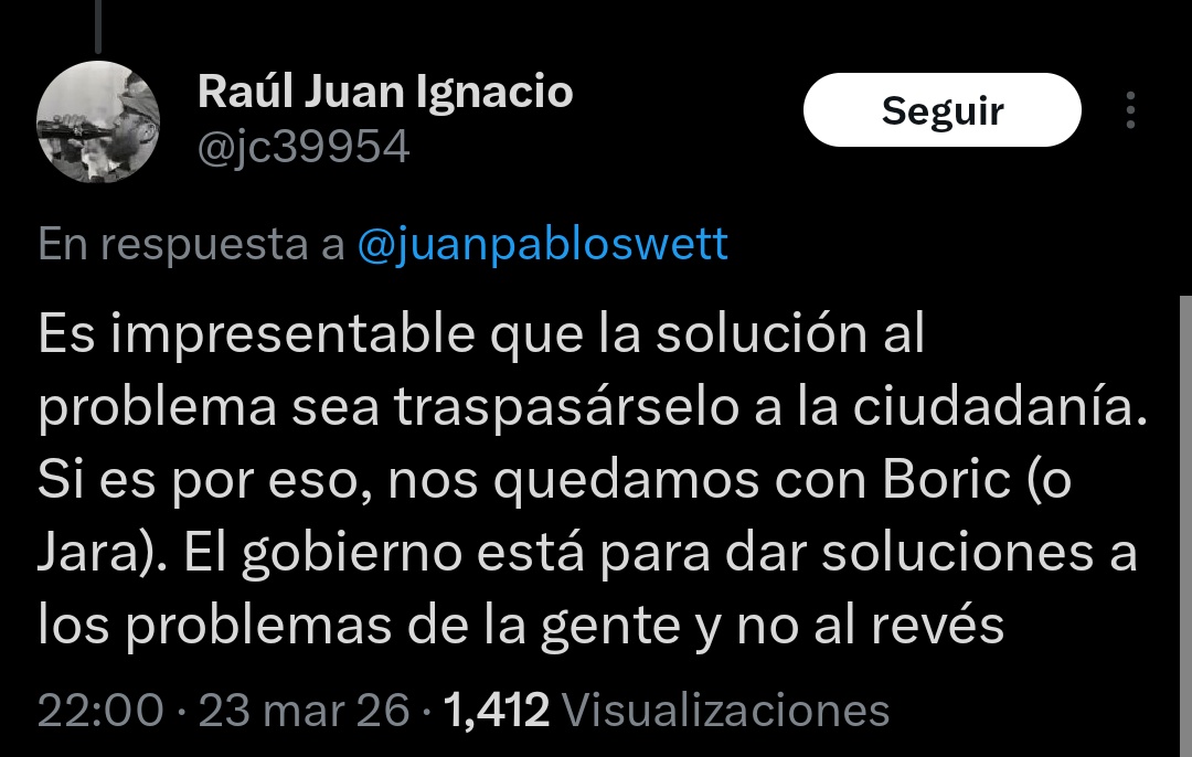 Opiniones Callamperas de Politica tweet media
