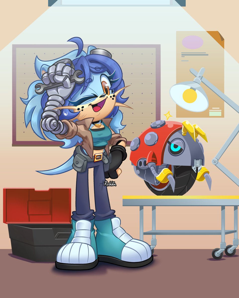 ReensRedux's tweet photo. OC Train! Choo choo!
First up, my main OC Rain Maricina the Otter! https://t.co/HjV5AriD0j