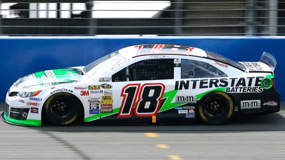 LegendsNascar's tweet photo. Kyle Busch won the 2014 Auto Club 400 at California twelve years ago today. 🏁 

#Rowdy 🏁 https://t.co/6GmEuGAwyP