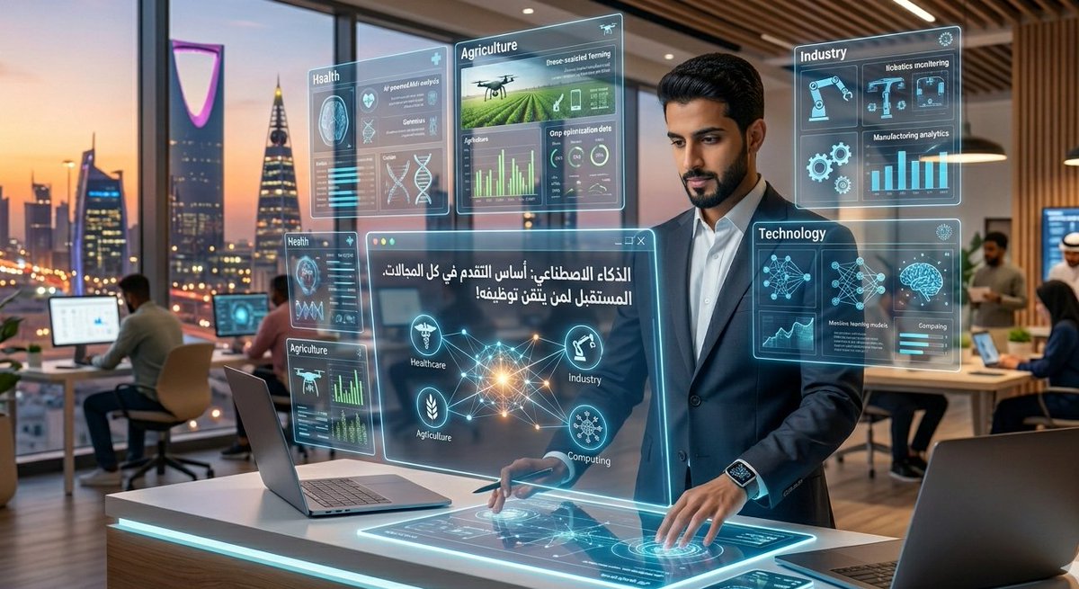 barqdplus's tweet photo. الخلاصة: الذكاء الاصطناعي ليس ترفاً تقنياً بل أصبح أساساً للتقدم في كل المجالات.
✨ المستقبل لمن يتقن توظيفه!
#الذكاء_الاصطناعي #تحول_رقمي #مستقبل https://t.co/Ddhkk0SLQu