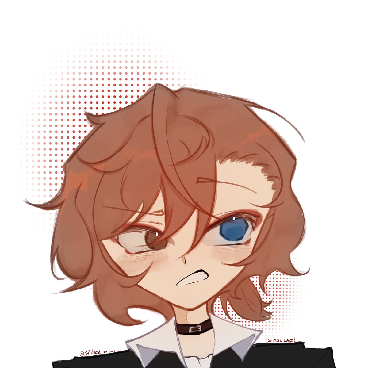 have you ever drawn chuuya with your life on the line #chuuya #bsd
