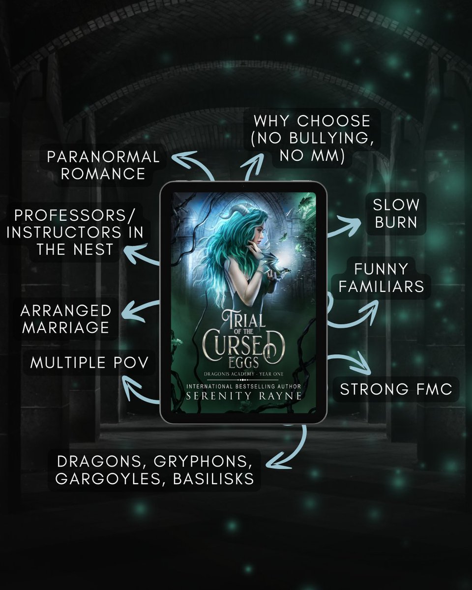Dragonis Academy- Year One
On Kindle Unlimited
SERIES COMPLETE
champlinks.com/sl/DragonisY1
 
Available on AUDIBLE - audible.com/pd/Trial-of-th…
 #romantasybooks #foundfamilytrope #shifterromance #dragons #PNR #whychoose #bookstagram #RH #booksbooksbooks #bookworm #Romance #podium