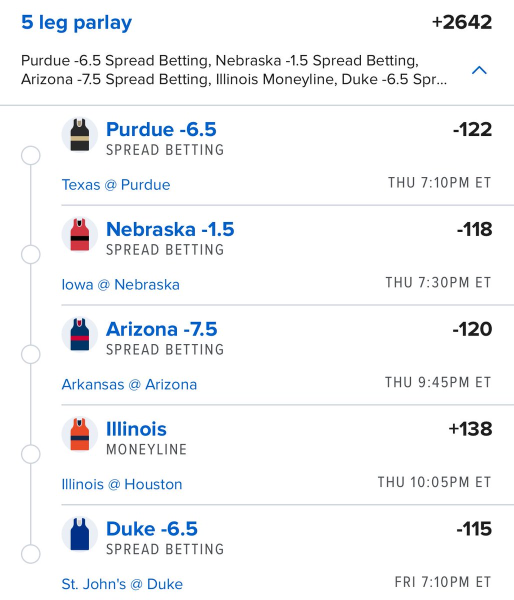 Out of Line Bets tweet media