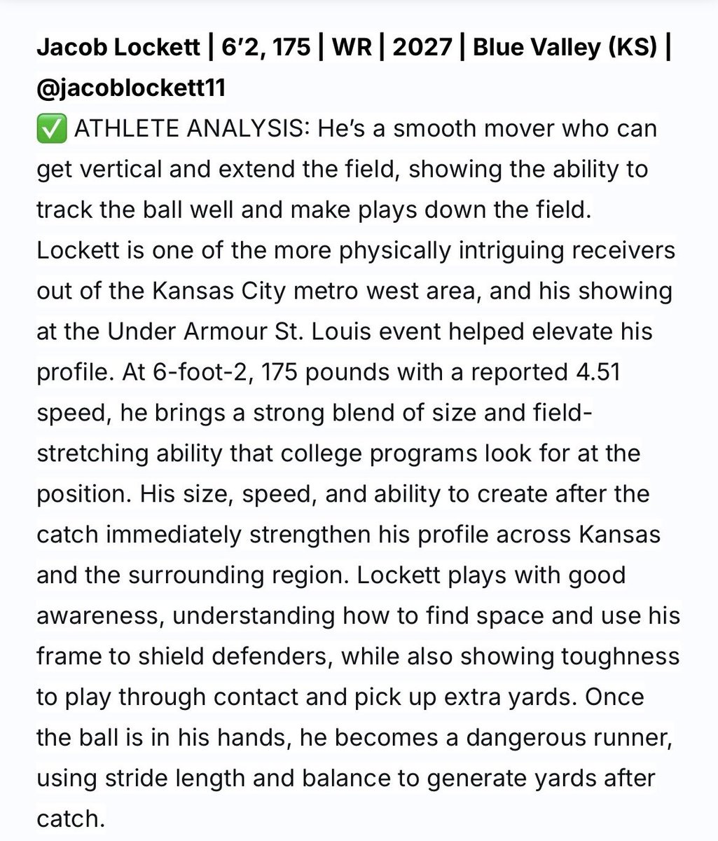 Jacob Lockett tweet media