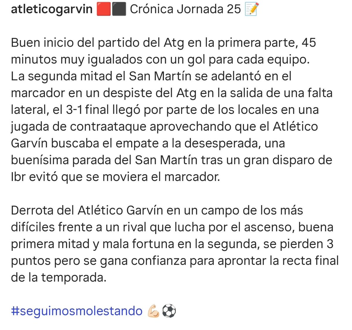 Club Atlético Garvín tweet media