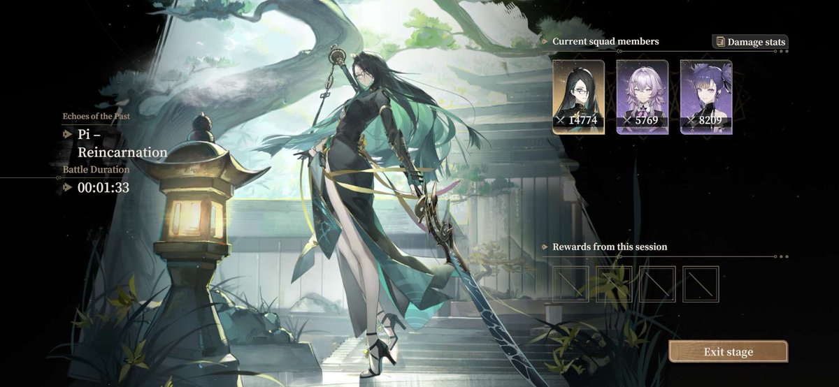QyohNineStars's tweet photo. Qing was my favorite character (sadly can't find a screenshot of my position with the 1:33) https://t.co/zDzXcIOAgD