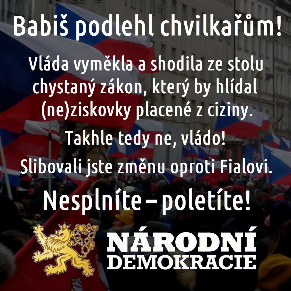 Národní demokracie 🇨🇿 tweet media