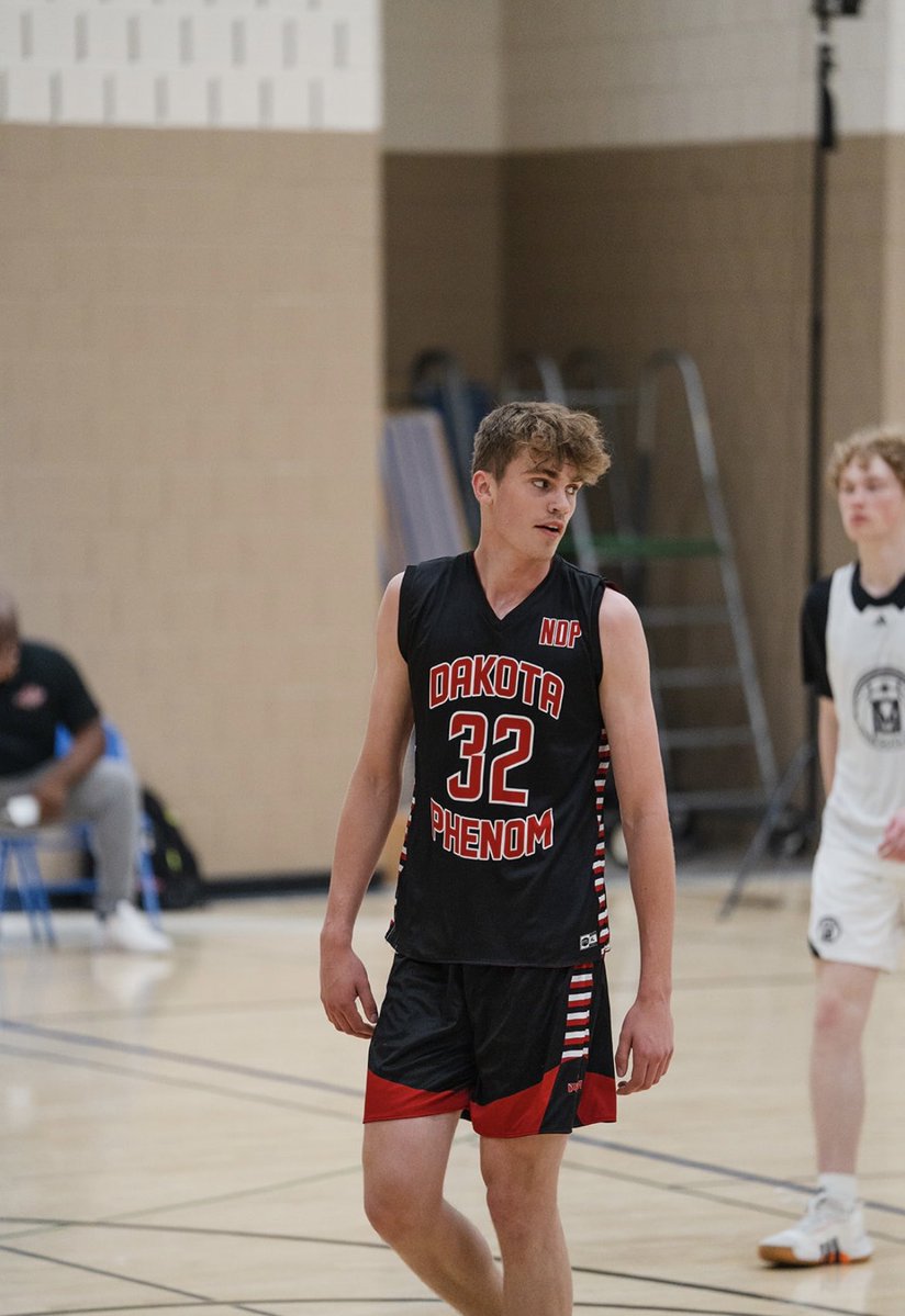 NDPhenom2026's tweet image. Congratulations to @BraylenSchirad1, @CarterEvanson08, and @SageHanson32 on being named finalists for Mr. Basketball! #BeElite #CaD