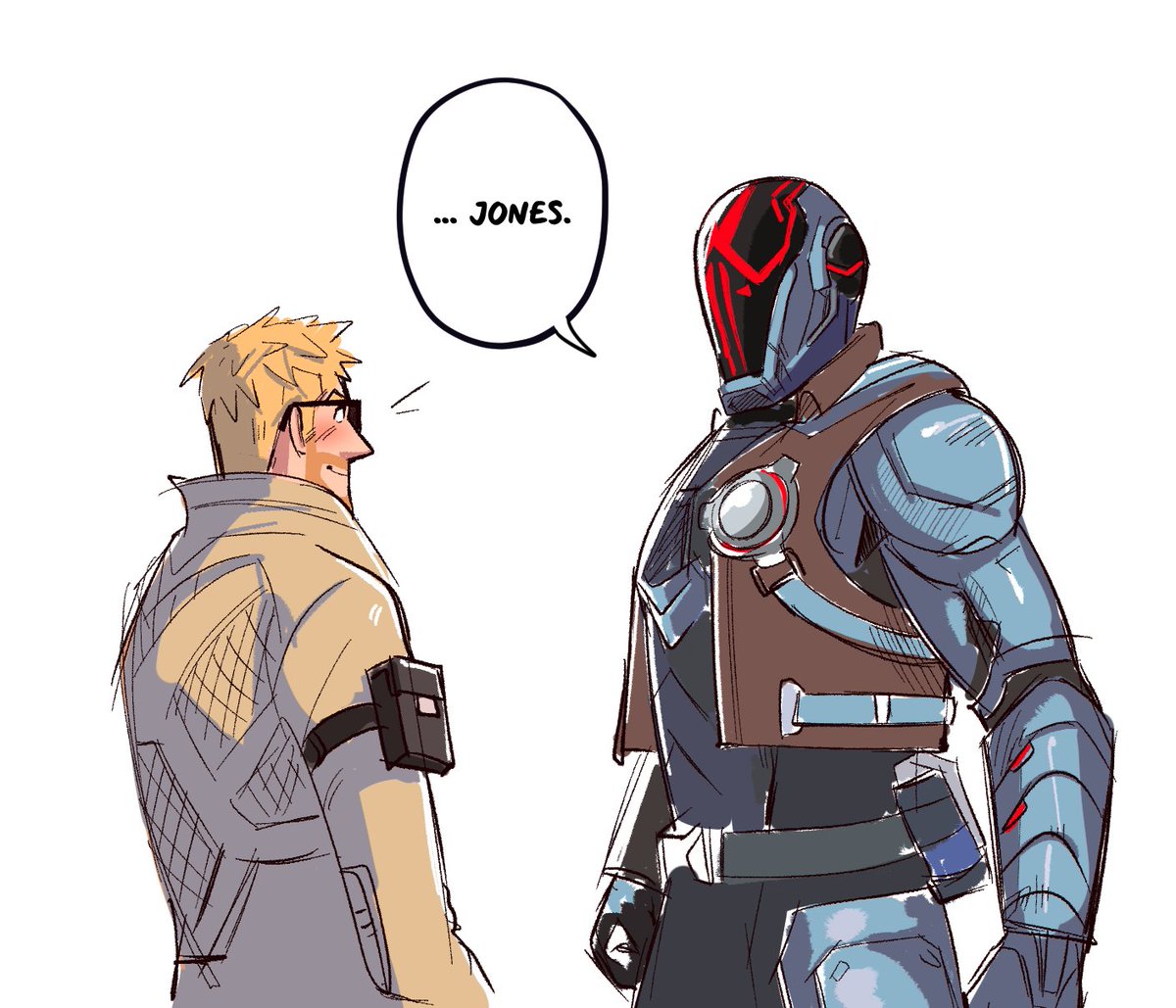 citruscrisp's tweet image. can i use your helmet as a mirror and make funny faces in it to piss you off? #foundation #jones #fortnite