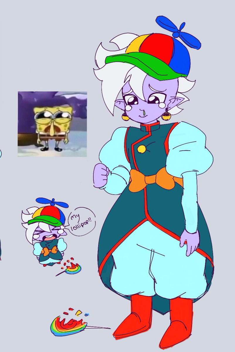 he dropped his lollipop :(