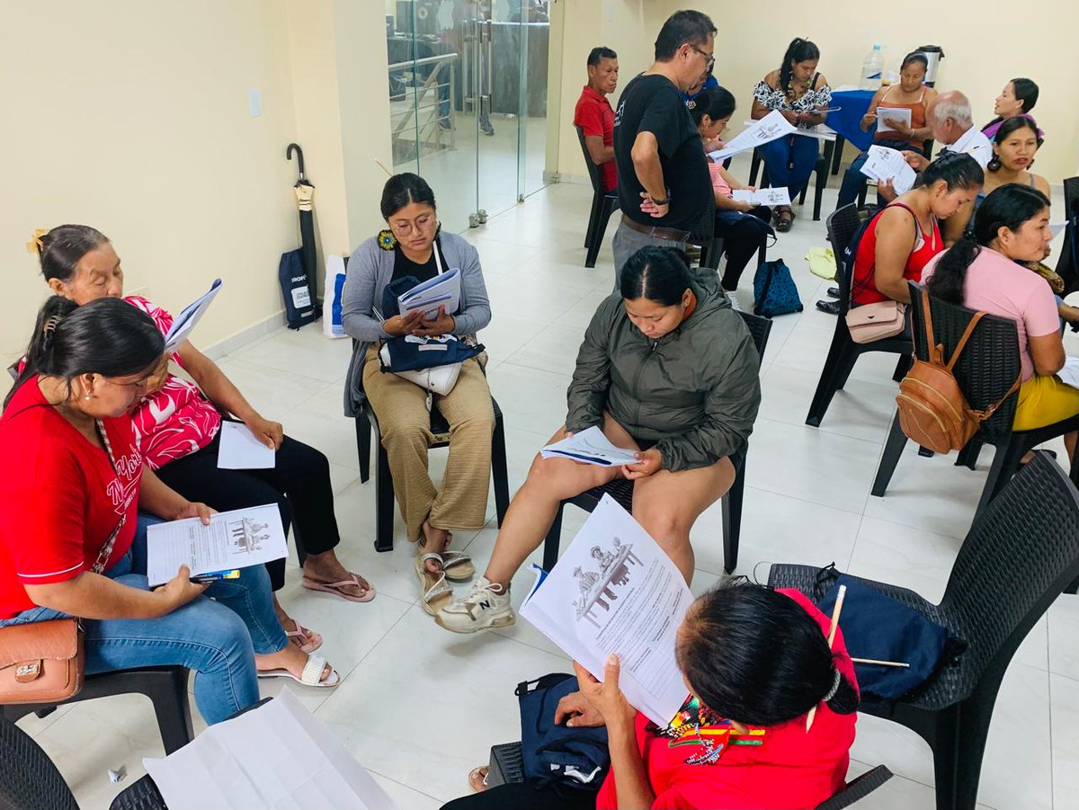 IEPS_Ec's tweet photo. ¡El desarrollo también se fortalece con educación financiera! 💡💰
Realizamos la segunda jornada del Programa de Educación Financiera del proyecto #PROFECPIAM en Arajuno, #Pastaza.
Un espacio que promovió el aprendizaje continuo en pueblos y nacionalidades, para fortalecer la administración de sus recursos, impulsar sus capacidades y abrir nuevas oportunidades. 👏