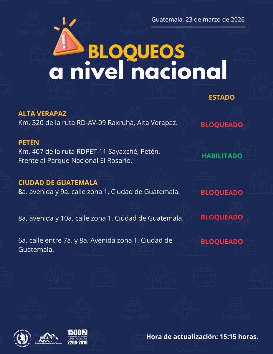 Asistencia Turística 1500 tweet media