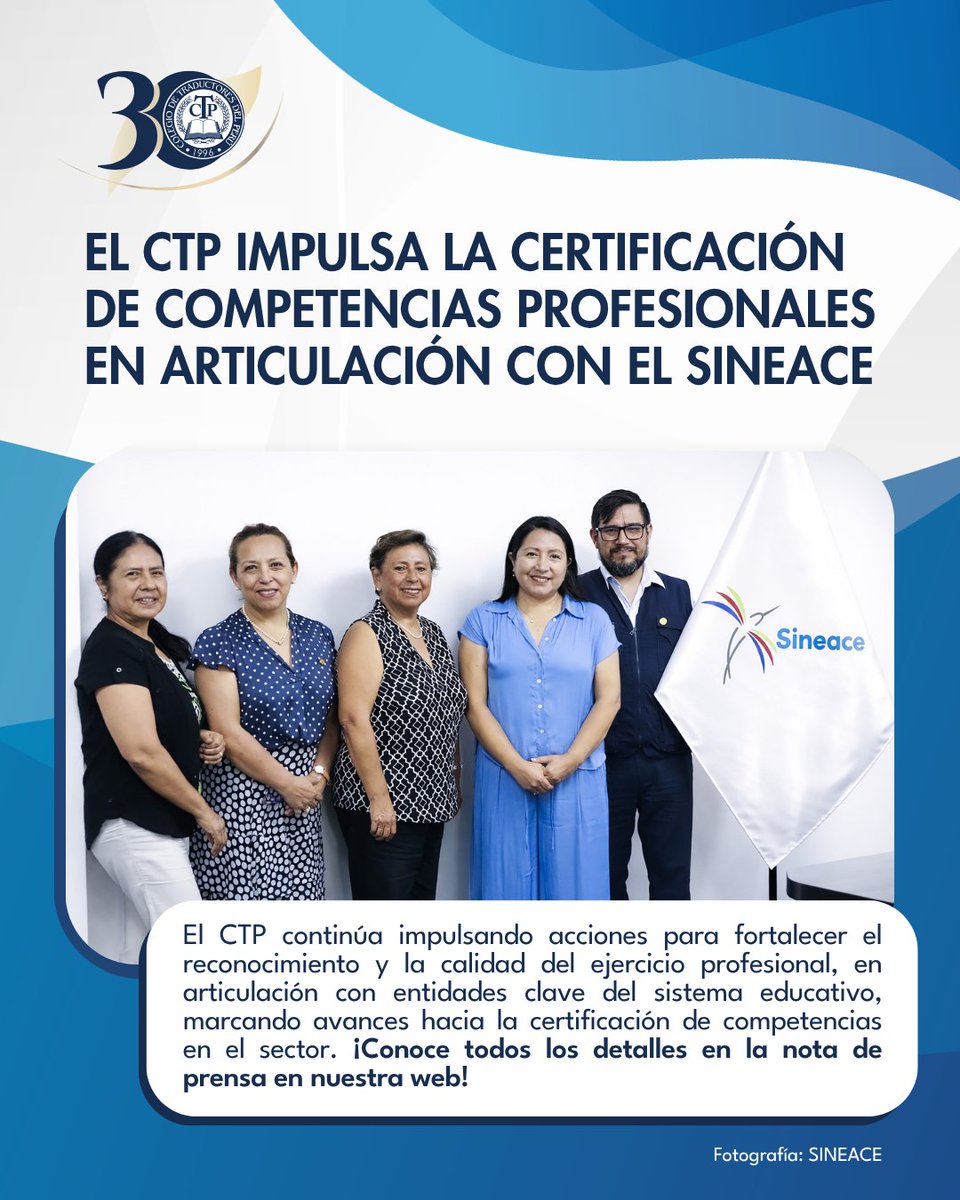 Colegio de Traductores del Perú - CTP tweet media