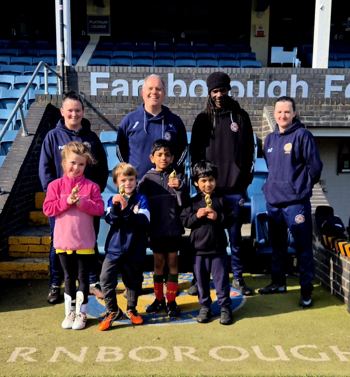 Farnborough FC in the Community tweet media