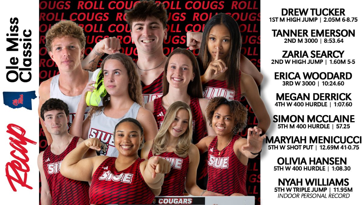 SIUE Track & Field tweet media