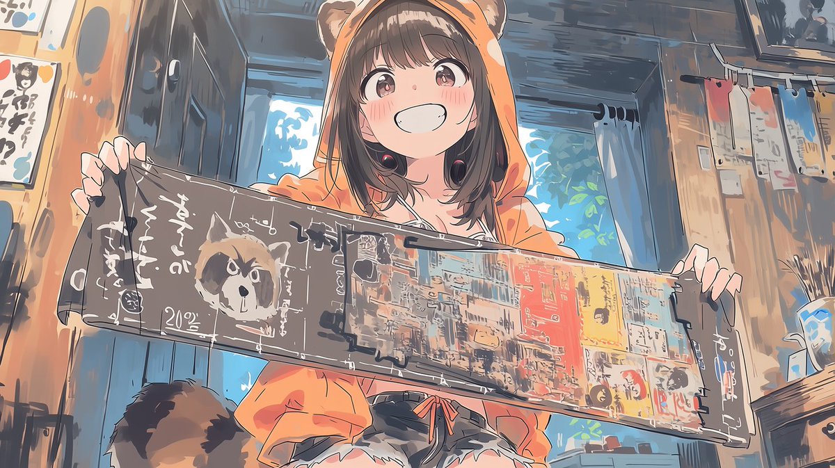 タマちゃん＠AIで多摩を紹介するタヌキ女子 tweet media