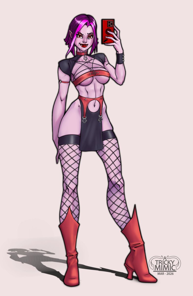 A Tricky Mimic - 🔞 tweet media