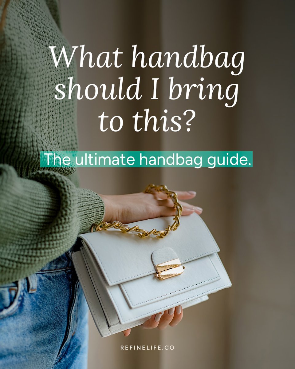 LivingRefine's tweet photo. Unsure which handbag fits the vibe? 🤔

This guide can help you out 👇

https://t.co/VEITedWsuD https://t.co/mcWUmIiIeE