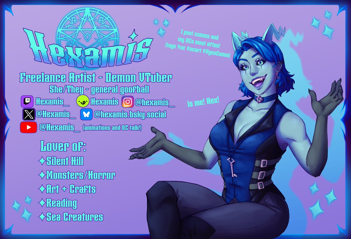 ✦Hexamis✦| Comms Open tweet media