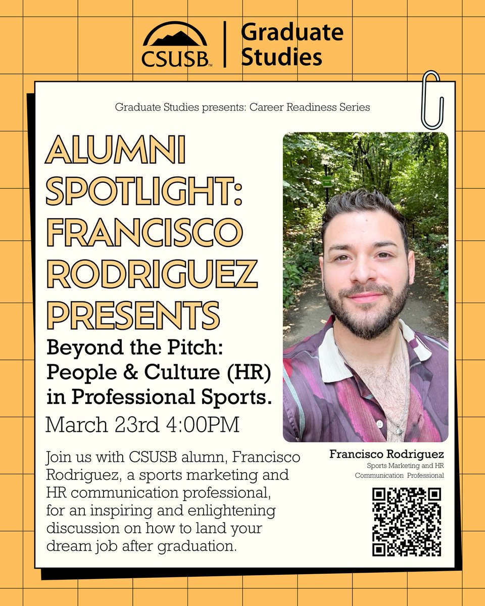 CSUSB Graduate Studies tweet media