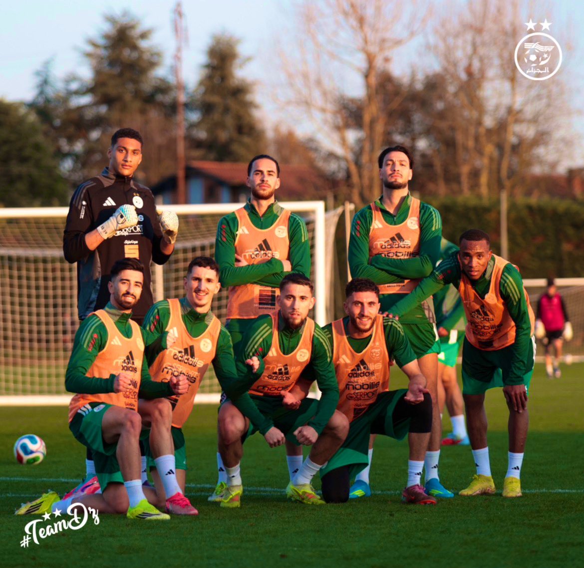 L’équipe gagnante du jour ! 🇩🇿☄️