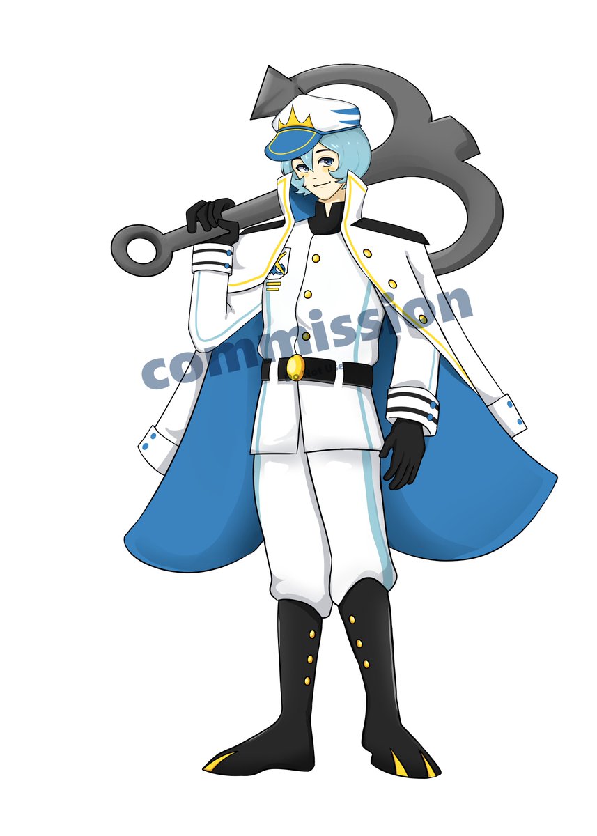 remidyu's tweet photo. I was commissioned to not only design 10 Pokémon as humans but as pirates! 
Can you guess who they are?!
Who's that Pokémon?! 2/3 https://t.co/ZWggKvvljq