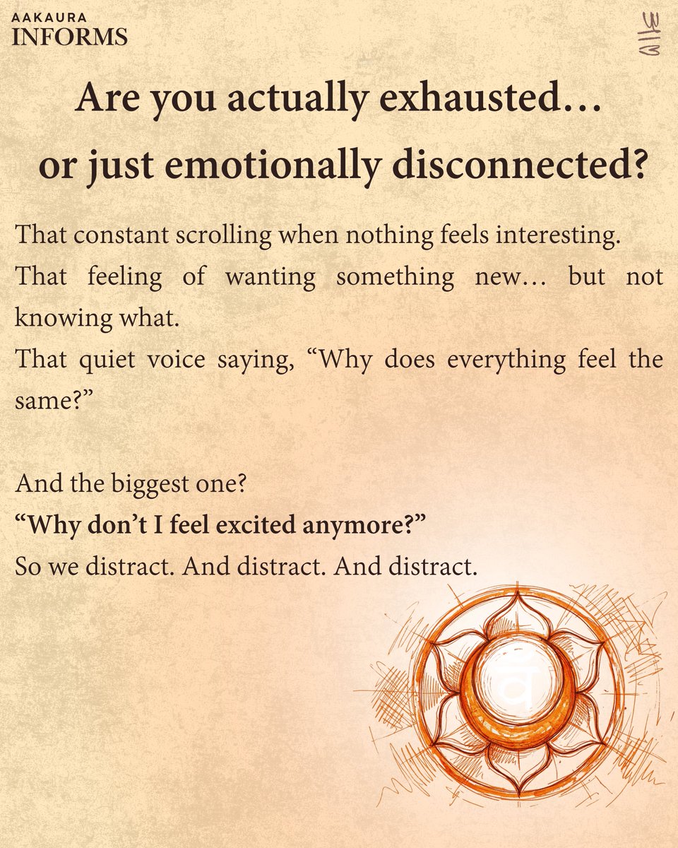 _Aakaura_'s tweet image. Why don’t you feel excited anymore?
Read out ! 

#chakra #sacral #aakaura