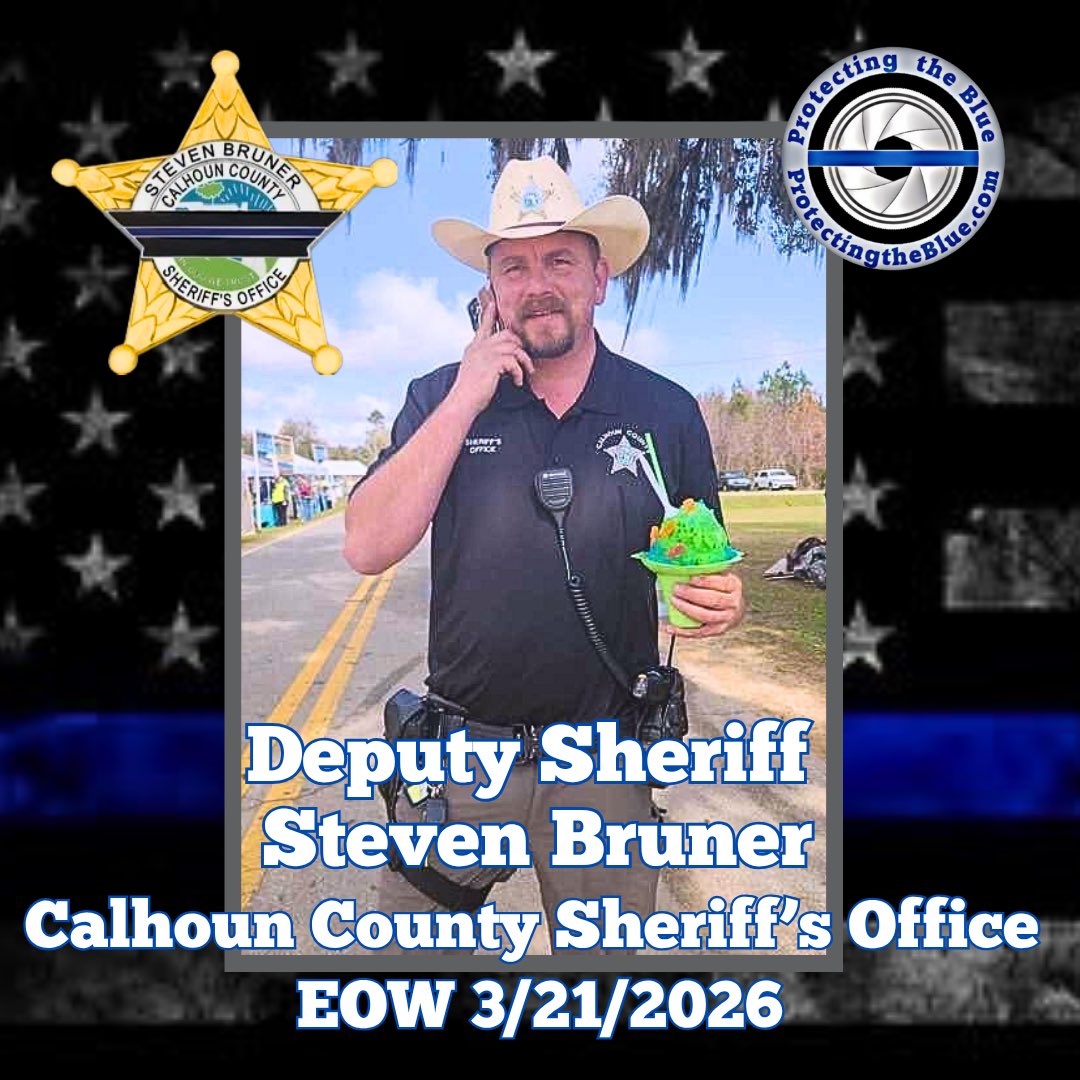 RIP. Florida Deputy Sheriff Steven Bruner suffered a fatal medical emergency after assisting with evacuations from the Mossy Pond Fire.

Deputy Bruner worked tirelessly Saturday, helping residents evacuate from the Baker Road wildfire. He collapsed and passed away shortly after