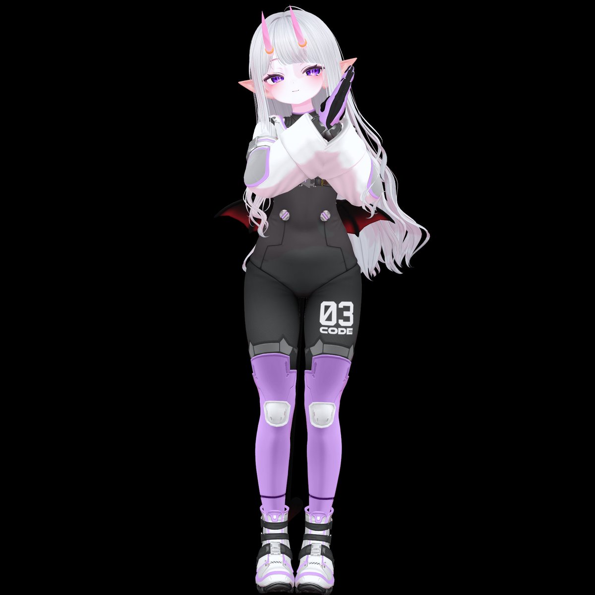 Kuroha Kurayami 💜🌟 | Space Devil Vtuber tweet media