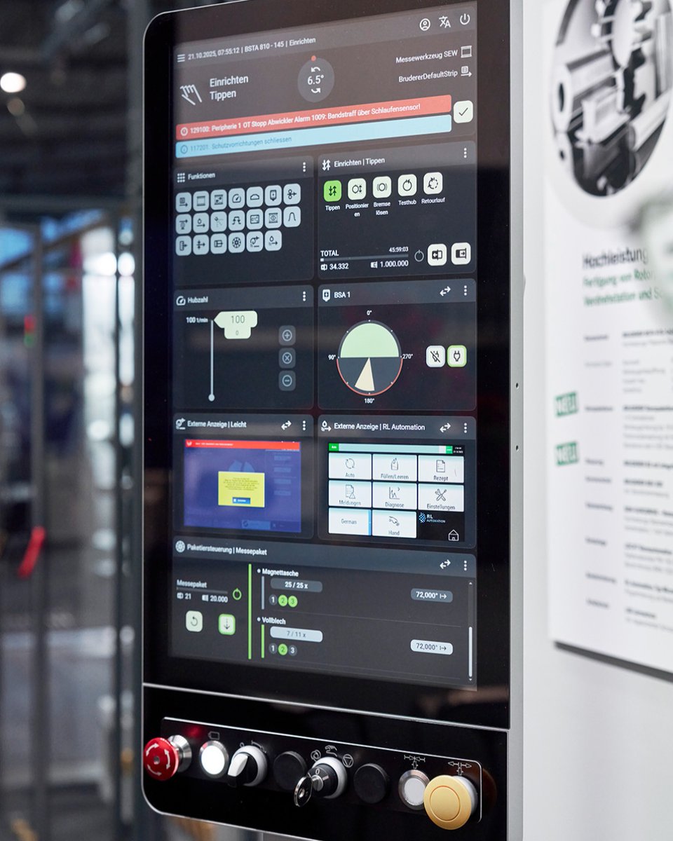 BrudererUK's tweet image. Bruderer UK is gearing up for MACH2026 with live demos expert insights and the UKs first showcase of the new BSTA 280‑88‑B3 high‑speed precision press.Join us at NEC Birmingham 20–24 April Stand 6‑479
Read our latest press release  here zurl.co/Wq5GT 
#MACH2026  #UKMfg