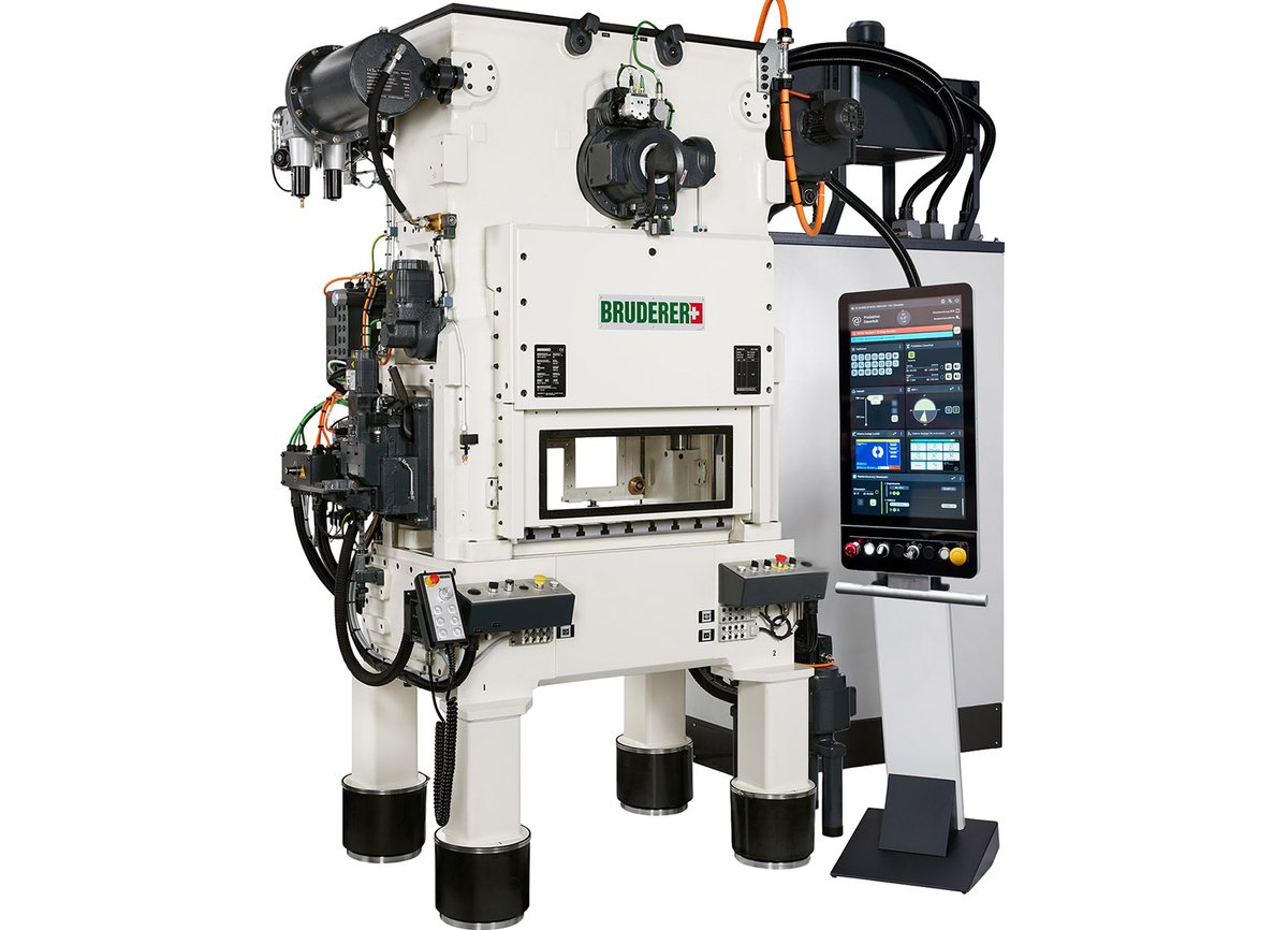 BrudererUK's tweet image. Bruderer UK is gearing up for MACH2026 with live demos expert insights and the UKs first showcase of the new BSTA 280‑88‑B3 high‑speed precision press.Join us at NEC Birmingham 20–24 April Stand 6‑479
Read our latest press release  here zurl.co/Wq5GT 
#MACH2026  #UKMfg