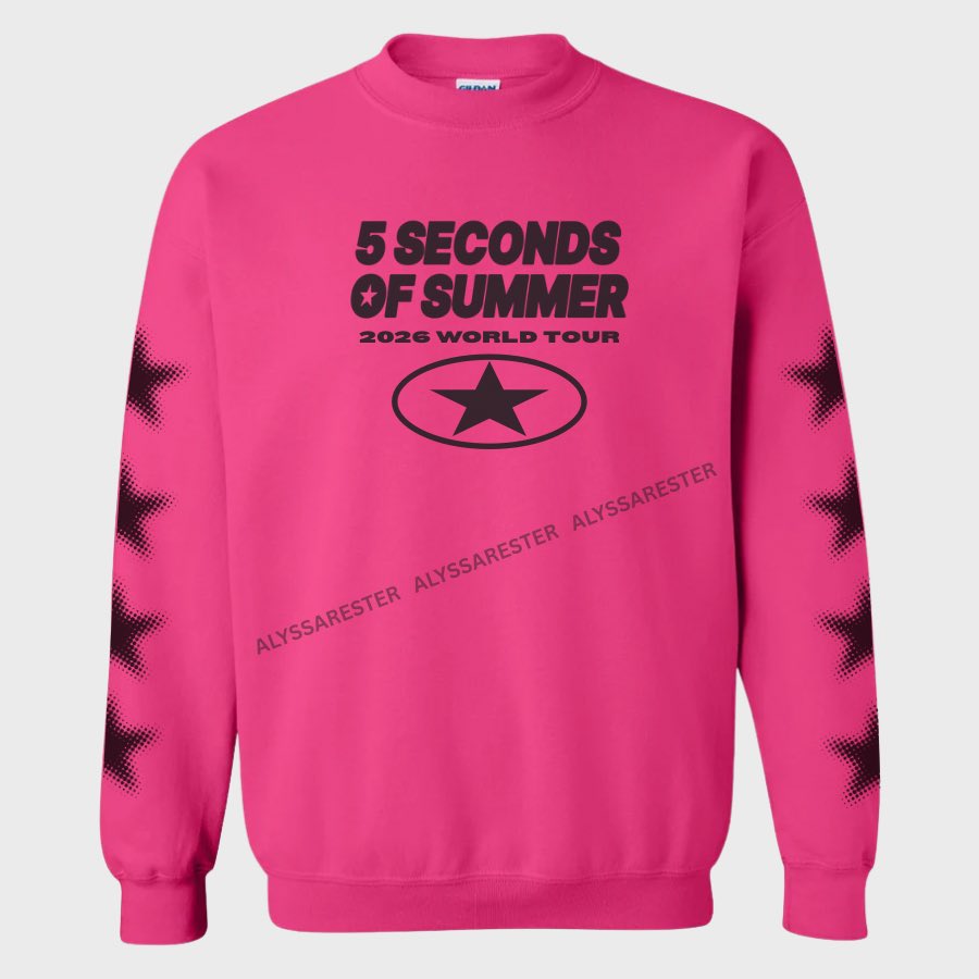 alyssarester's tweet image. ⭐️Everyone’s A Star!⭐️ tour merch concepts designed by me that i am obsessed with!

#5SOS #EveryonesAStar @5SOS