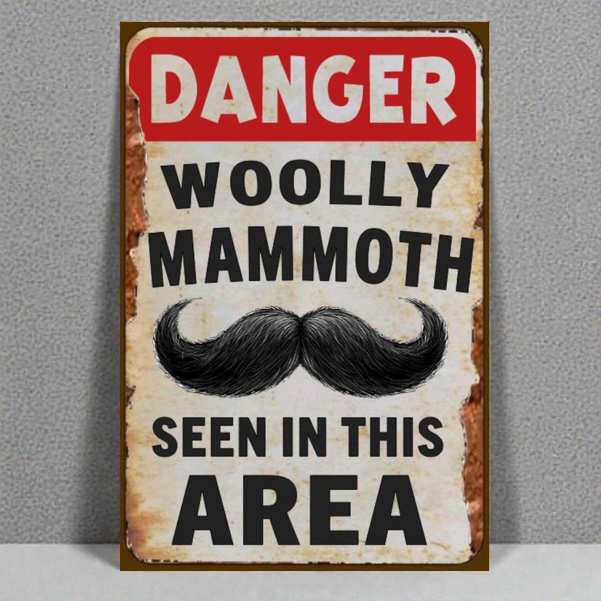 arlissbryant's tweet image. Rustic Barber Sign – Danger Woolly Mammoth in This Area tuppu.net/4d9f329d #Etsy #kitchenconnection #FunnyBarberArt