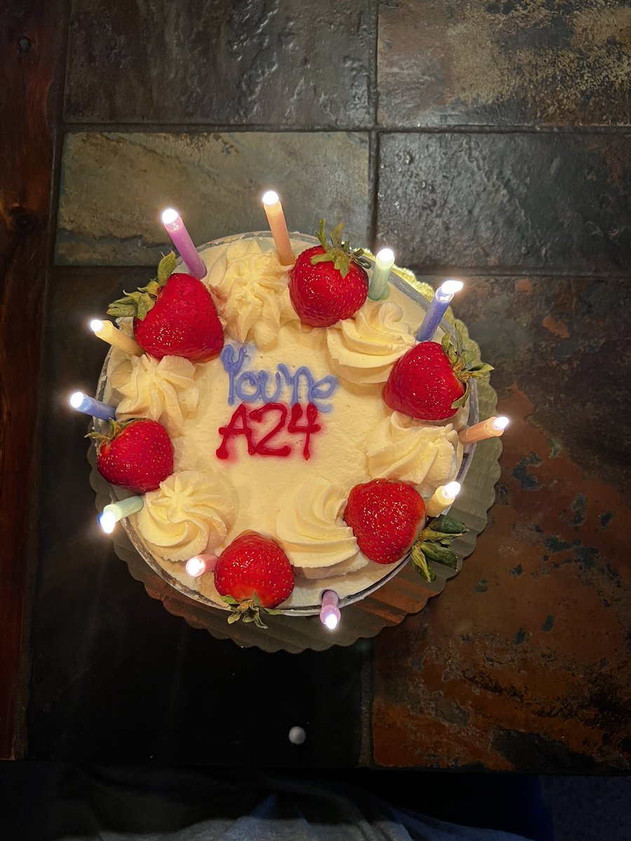 got that for my girlfriend for her 24th bday ￼2 years ago RAHHHHH (except whole foods couldnt fit “year old” on it. girl whatever.)