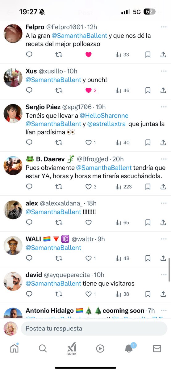 Samantha Ballentines tweet media