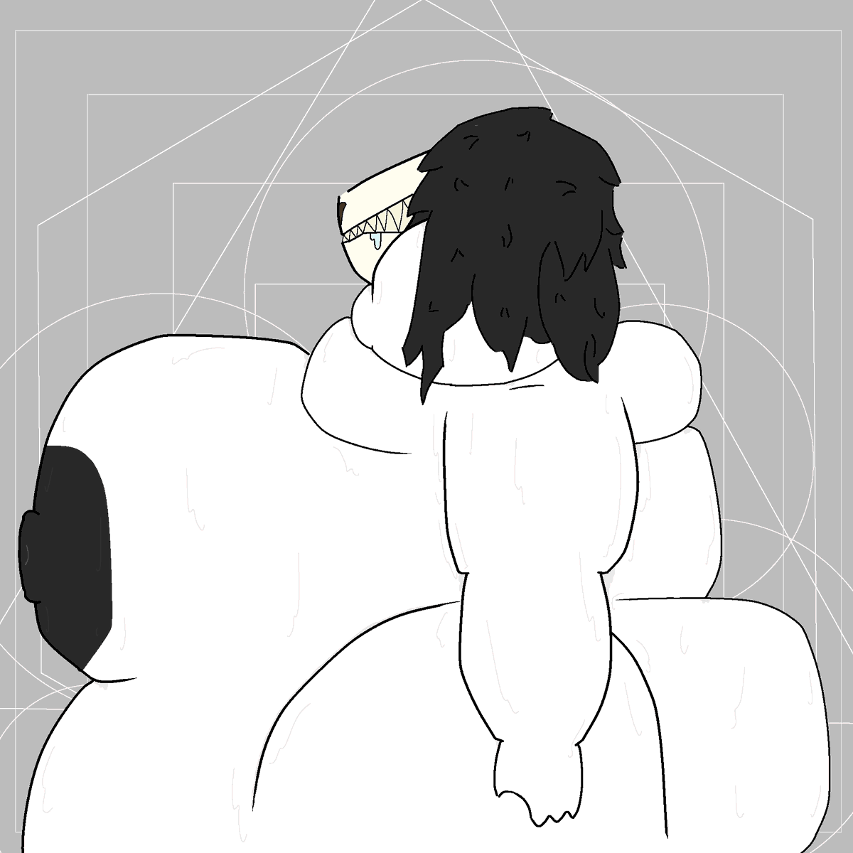 DoughyBlobbyDoe's tweet photo. I'm so fucking full but here's Gib I drew a day ago

#fatfur https://t.co/mbuMW3MKiJ